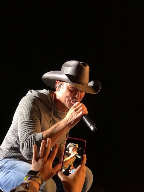 Up close
